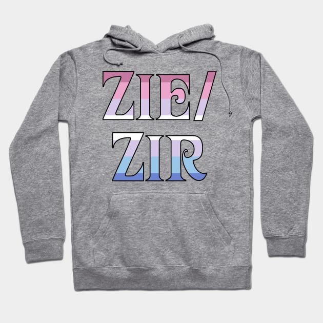 Bigender Zie/Zir Hoodie by Optimysticals